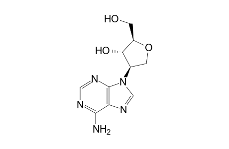 (2R,3S,4R)-4-(6-amino-9H-purin-9-yl)-2-(hydroxymethyl)tetrahydrofuran-3-ol