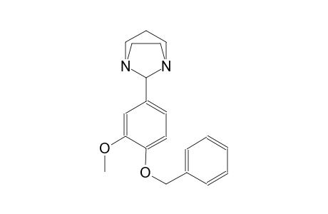 8-[4-(benzyloxy)-3-methoxyphenyl]-1,5-diazabicyclo[3.2.1]octane