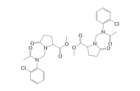 METHYL-1-[(N-ACETYL-2-CHLOROANILINO)-METHYL]-PYROGLUTAMATE