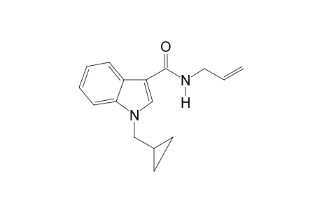 1-Cyclopropylmethyl-N-(prop-2-en-1-yl)-1H-indole-3-carboxamide