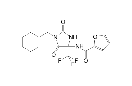 N-[1-(cyclohexylmethyl)-2,5-dioxo-4-(trifluoromethyl)-4-imidazolidinyl]-2-furamide