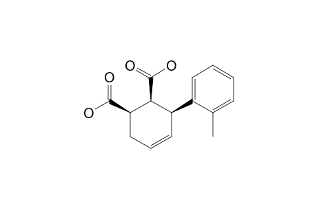 C-3-(2'-METHYLPHENYL)-CYCLOHEX-4-ENE-R-1,C-2-DICARBOXYLIC-ACID