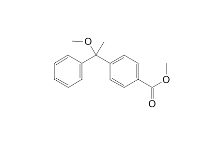 methyl 4-(1-methoxy-1-phenyl-ethyl)benzoate