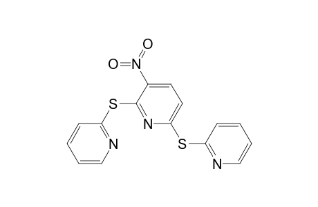 3-Nitro-2,6-bis(2-pyridinylthio)pyridine