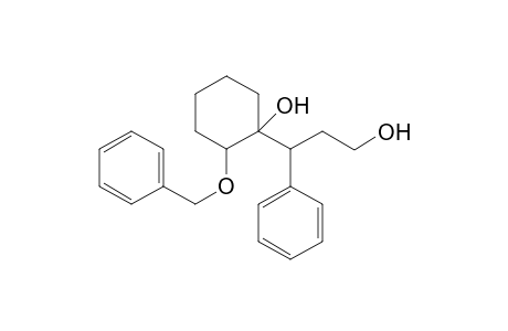 2-Benzyloxy-1-(3-hydroxy-1-phenyl-propyl)-cyclohexanol