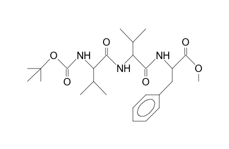 tert-Butyl-oxy-carbonyl-L-valyl-L-valyl-(methyl-L-phenylalanin