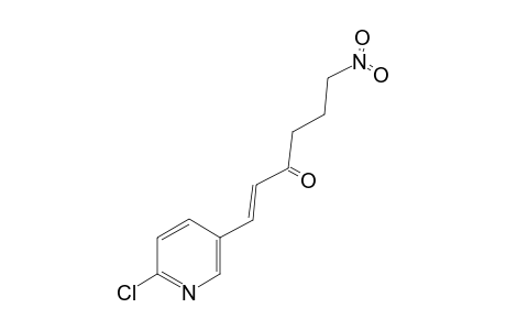 (E)-1-(6-chloranylpyridin-3-yl)-6-nitro-hex-1-en-3-one