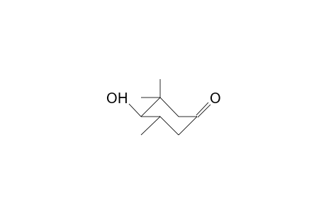 trans-4-Hydroxy-3,3,5-trimethyl-cyclohexanone