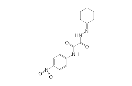 1-CYCLOHEXYLIDENE-5-(p-NITROPHENYL)SEMIOXAMAZIDE