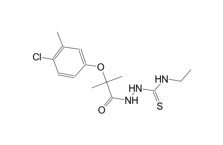 2-[2-(4-chloro-3-methylphenoxy)-2-methylpropanoyl]-N-ethylhydrazinecarbothioamide