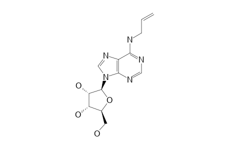 (2S,3S,4R,5S)-2-[6-(allylamino)purin-9-yl]-5-methylol-tetrahydrofuran-3,4-diol