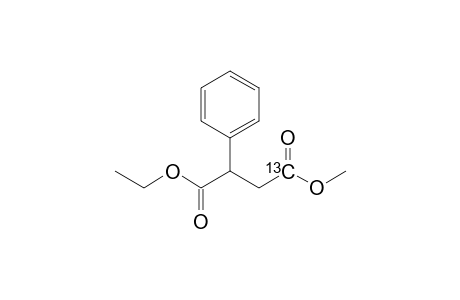 4-Methyl-1-ethyl-2-phenyl-4-[13C]-succinate