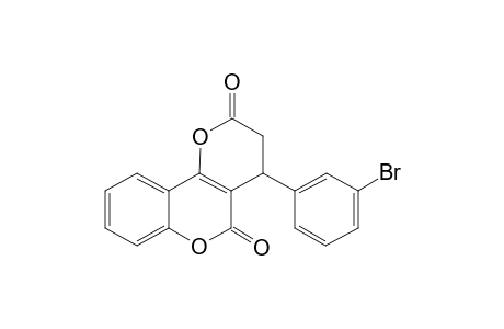 4-(3-Bromophenyl)-3,4-dihydro-2H,5H-pyrano[3,2-c]chromene-2,5-dione