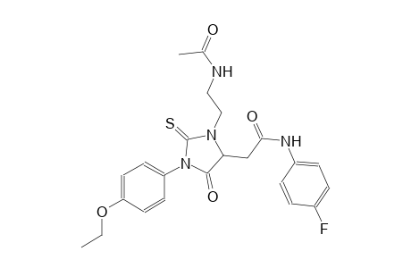 4-imidazolidineacetamide, 3-[2-(acetylamino)ethyl]-1-(4-ethoxyphenyl)-N-(4-fluorophenyl)-5-oxo-2-thioxo-
