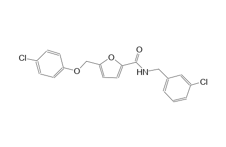 N-(3-chlorobenzyl)-5-[(4-chlorophenoxy)methyl]-2-furamide
