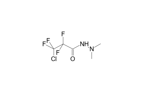 3-CHLORO-2,2,3,3-TETRAFLUOROPROPANOIC ACID, N,N-DIMETHYLHYDRAZIDE