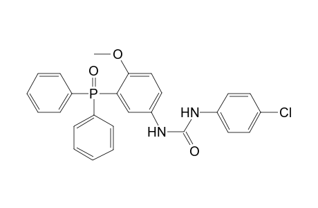 1-(4-Chloro-phenyl)-3-[3-(diphenyl-phosphinoyl)-4-methoxy-phenyl]-urea