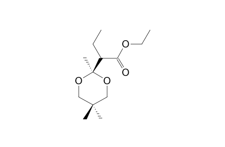 2-[1-ETHYLOXYCARBONYLPROPYL]-2,5,5-TRIMETHYL-1,3-DIOXANE