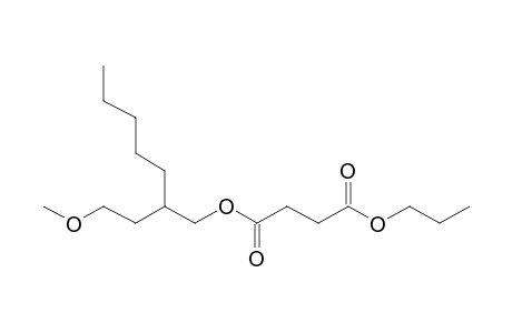 Succinic acid, 2-(2-methoxyethyl)heptyl propyl ester