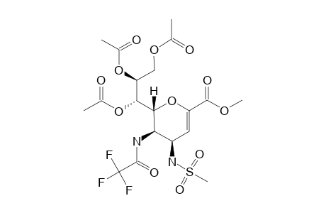 METHYL-7,8,9-TRI-O-ACETYL-2,6-ANHYDRO-3,4,5-TRIDEOXY-4-[(METHYL-SULFONYL)-AMINO]-5-[(TRIFLUOROACETYL)-AMINO]-D-GLYCERO-D-TALO-NON-2-ENOATE