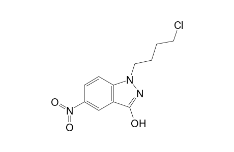 1-(4-Chloranylbutyl)-5-nitro-2H-indazol-3-one