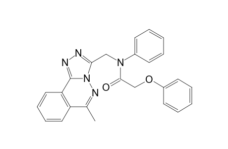 Acetamide, N-[(6-methyl[1,2,4]triazolo[3,4-a]phthalazin-3-yl)methyl]-2-phenoxy-N-phenyl-