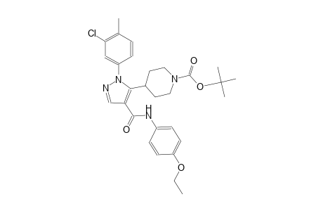 1-piperidinecarboxylic acid, 4-[1-(3-chloro-4-methylphenyl)-4-[[(4-ethoxyphenyl)amino]carbonyl]-1H-pyrazol-5-yl]-, 1,1-dimethylethyl ester