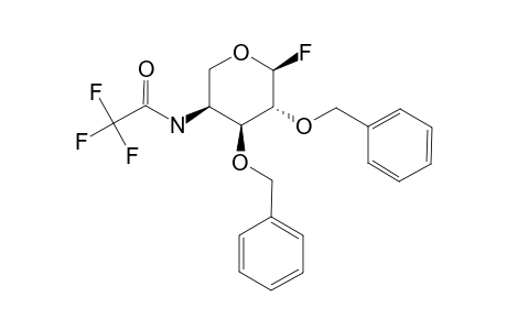 2,3-DI-O-BENZYL-4-DEOXY-4-TRIFLUOROACETAMIDO-ALPHA-L-ARABINOPYRANOSYL-FLUORIDE
