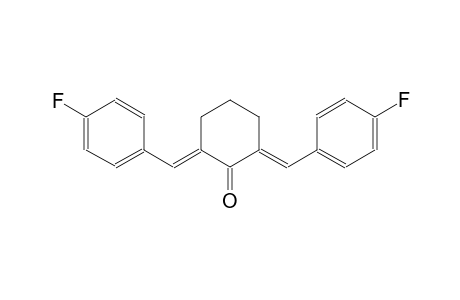 (2E,6E)-2,6-bis(4-fluorobenzylidene)cyclohexanone