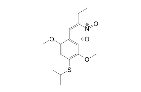 1-(4-iso-Propylthio-2,5-dimethoxyphenyl)-2-nitrobut-1-ene