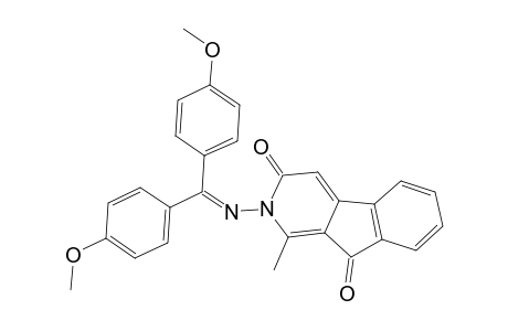 1-METHYL-2-(BIS-(2'-PARA-METHOXYPHENYL)-IMINO)-2H-INDENO-[2,3-E]-PYRIDINE-3,9-DIONE