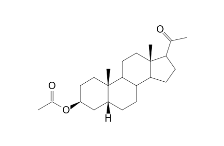5β-Pregnan-3β-ol-20-one acetate