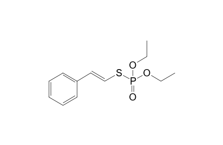 [(E)-2-(diethoxyphosphorylthio)ethenyl]benzene