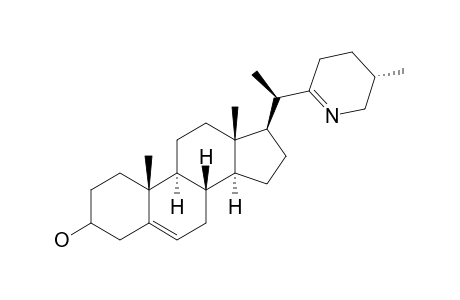 20-EPI-VERAZINE;(3S,20R,25S)-22,26-IMINOCHOLESTA-5,22(N)-DIEN-3-OL