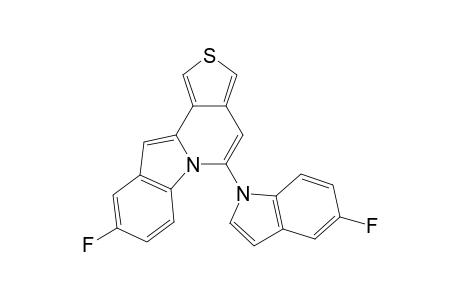 9-fluoro-5-(5-fluoro-1H-indol-1-yl)thieno[3',4':3,4]pyrido[1,2-a]indole