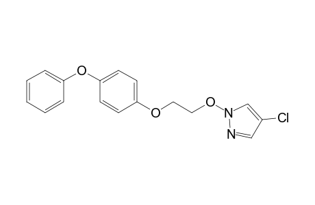 1H-Pyrazole, 4-chloro-1-[2-(4-phenoxyphenoxy)ethoxy]-