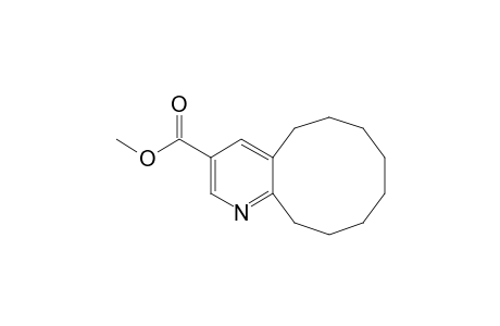 Methyl 5,6,7,8,9,10,11,12-octahydrocyclodeca[b]pyridine-3-carboxylate