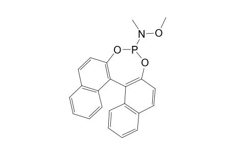 (S)-N-(3,5-DIOXA-4-PHOSPHA-CYCLOHEPTA-[2,1-A;3,4-A']-DINAPHTHALEN-4-YL)-O,N-DIMETHYL-HYDROXYLAMINE