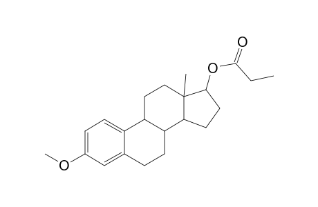 .beta.-Estradiol 17-propionate, methyl ether