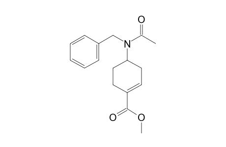 4-(acetyl-(benzyl)amino)cyclohexene-1-carboxylic acid methyl ester