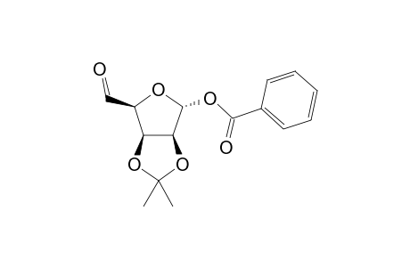 2-Formyl-3,4-(isopropyldioxy)-5-[(benzoyl)oxy]tetrafuran