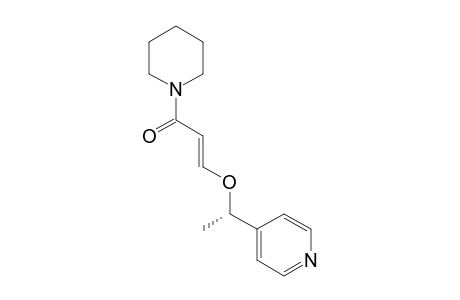 N-{(R)-(E)-3-[1-(4-Pyridyl)ethoxy]acryloyl}piperidine