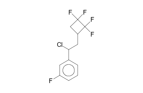 1-[1-Chloro-2-(2,2,3,3-tetrafluorocyclobutyl)ethyl]-3-fluorobenzene