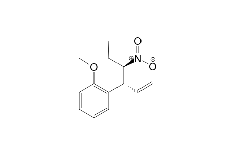 1-Methoxy-2-[(3'R,4'R)-4'-nitrohex-1'-en-3'-yl]benzene
