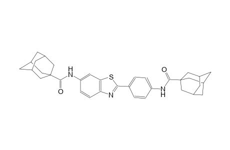 N-(2-{4-[(1-adamantylcarbonyl)amino]phenyl}-1,3-benzothiazol-6-yl)-1-adamantanecarboxamide