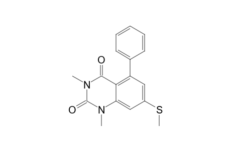 1,3-Dimethyl-5-phenyl-7-methylthiotetrahydroquinazoline-2,4-dione
