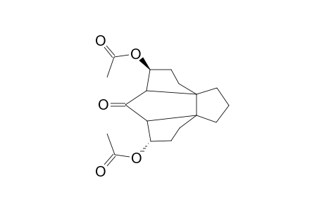trans,trans-4,8-diacetoxytetracyclo[9.3.0(1,5).0(7,11)]tetradecan-6-one