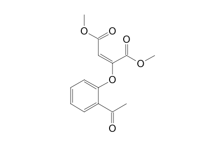 (E/Z)-Dimethyl 2-(2-acetylphenyloxy)-2-buten-1,4-dioate