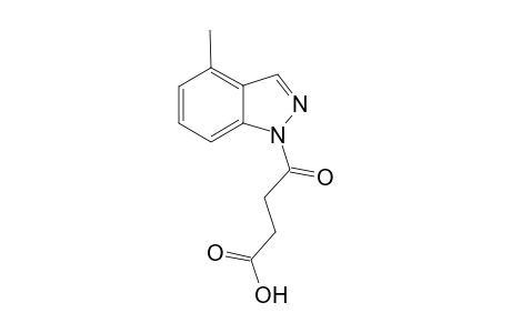 4-(4-Methyl-1-indazolyl)-4-oxobutanoic acid