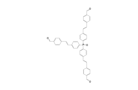 TRI-[4-(4'-FORMYLSTYRYL)-PHENYL]-PHOSPHINE-OXIDE